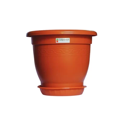 گلدان گرد گلپونه کد 315 مدل بنجامین